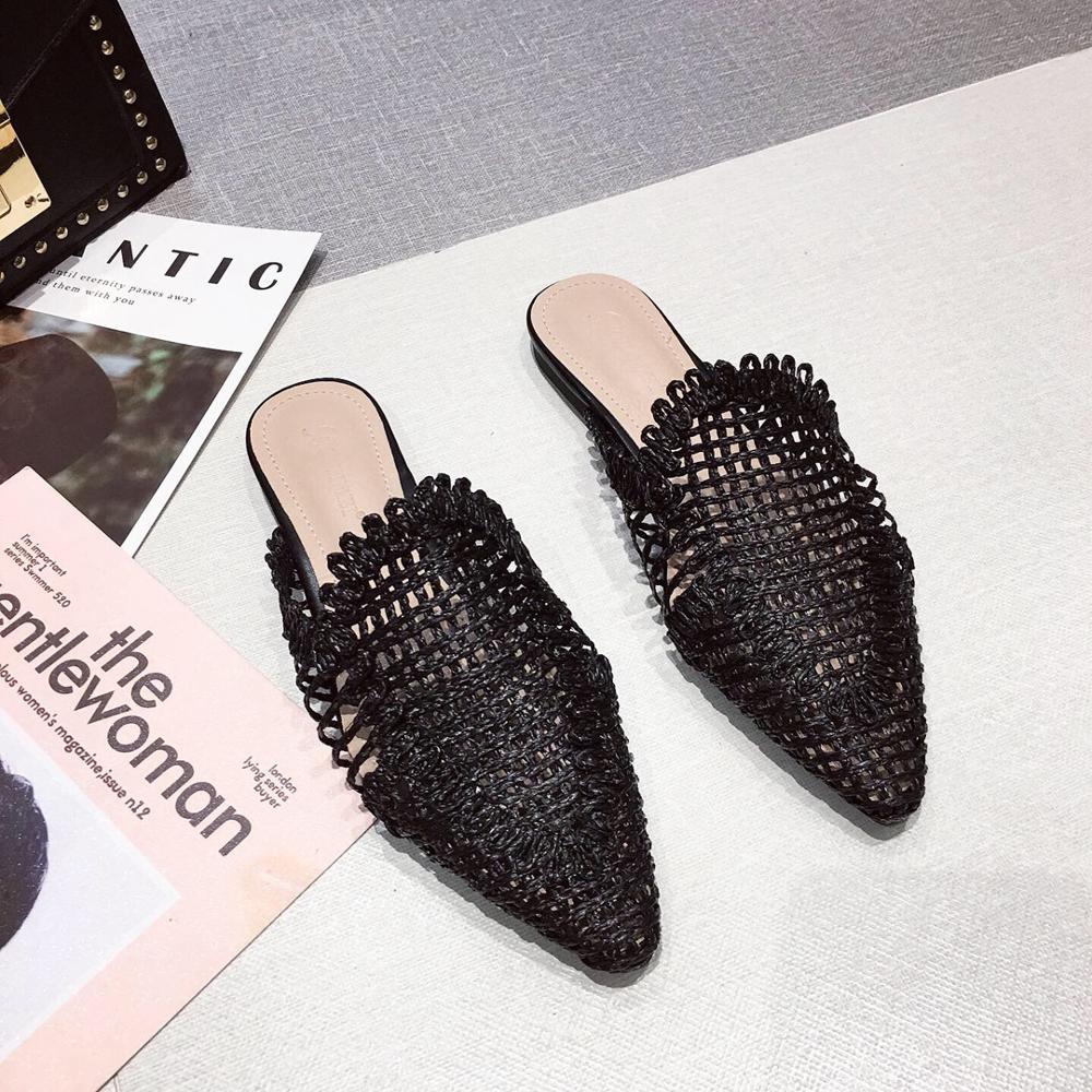 Flat bottom Baotou beach women's shoes