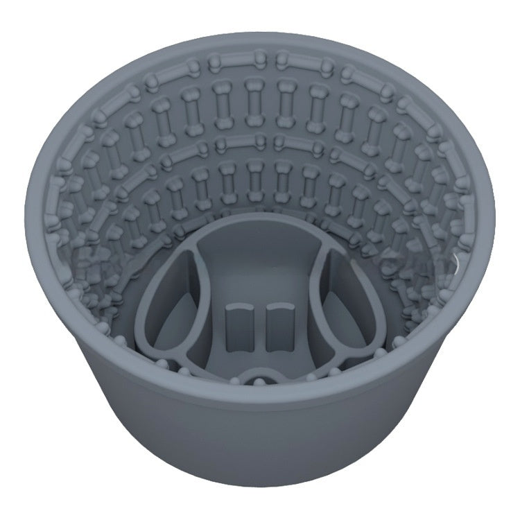 Soft And Durable Silicone Dog Food Bowl Multi-purpose Design