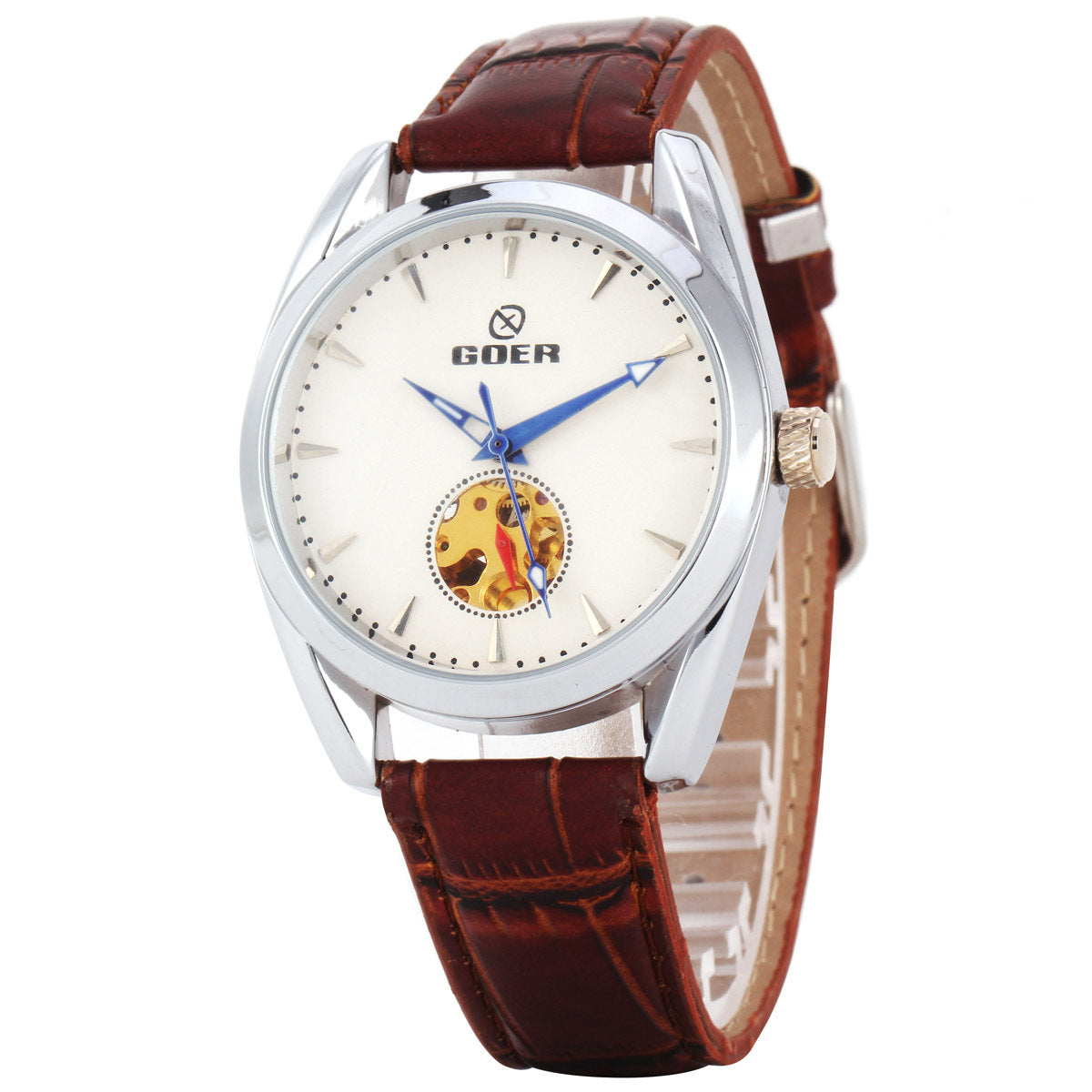 GOER Hollow Men's Automatic Mechanical Watch