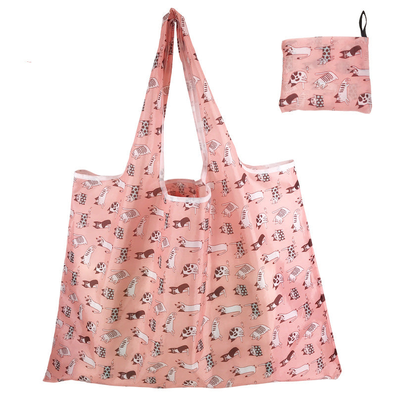 Foldable Gift Bag Portable Supermarket Shopping