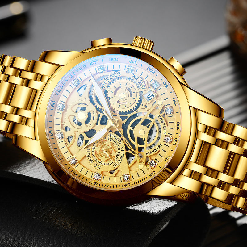 Multifunctional fashion high-end men's watch