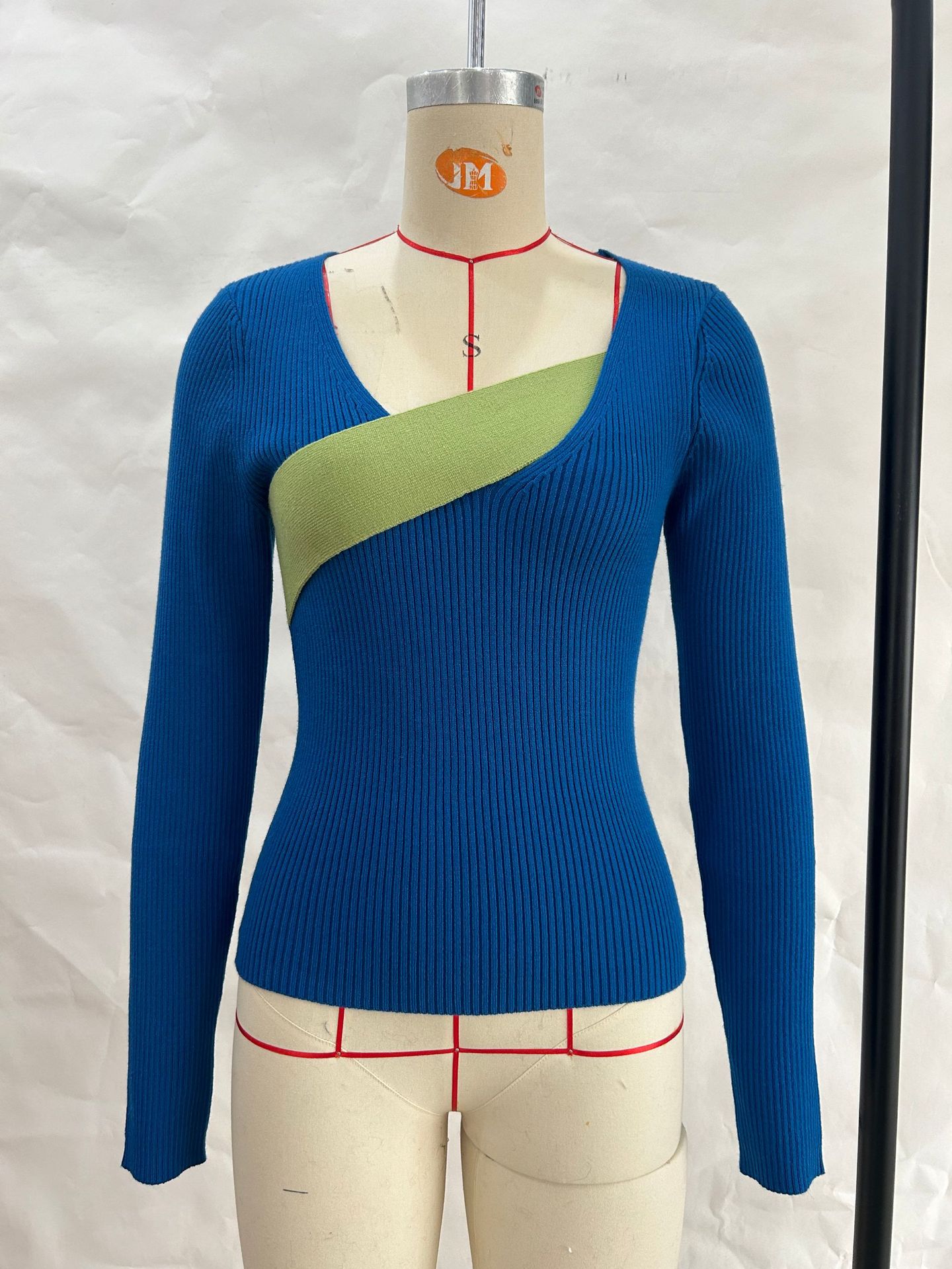 Efterår og Vinter Uregelmæssig Sweater Inderbeklædning