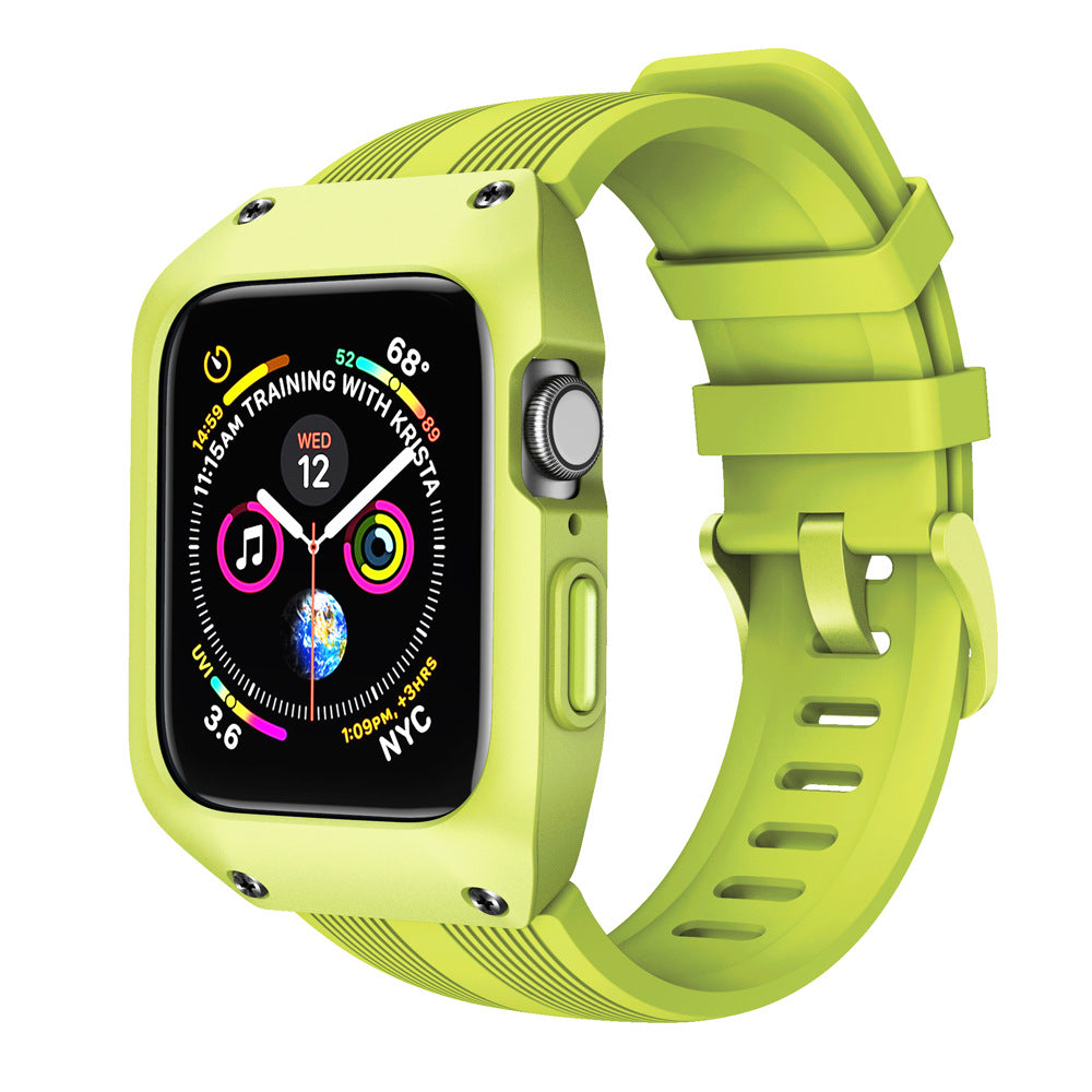 Split Silicone Protective Case Liquid Silicone Strap