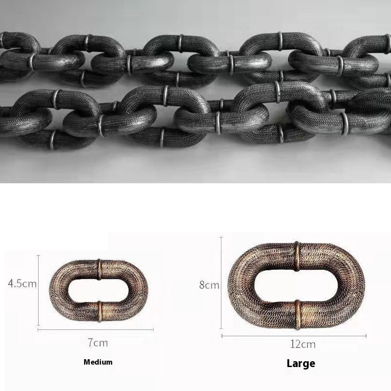 Internet Celebrity Same Style Dog Leash Simulation Rough Spoof Big Shot Video Special Props Walking Hand Holding Rope
