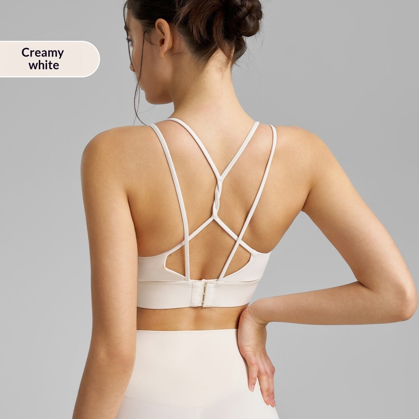 Medium-intensity Exercise Women's U-neck Double-strap Yoga Vest