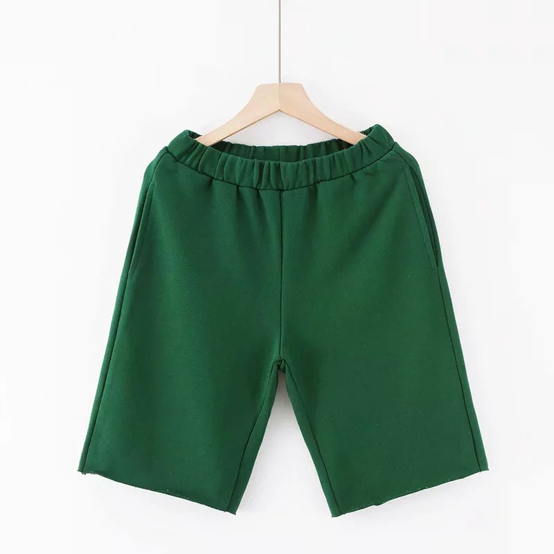 Women's loose track shorts
