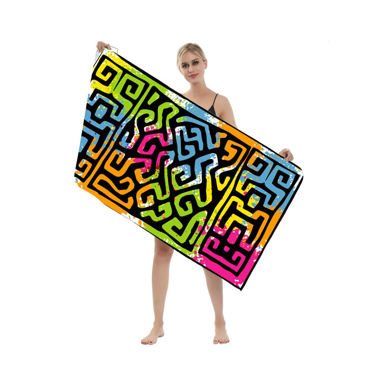 Microfiber Towel Digital Printing Processing Factory