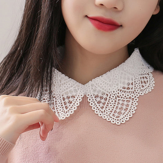All-match Lace Shirt Fake Collar Water Soluble Sweet Beauty