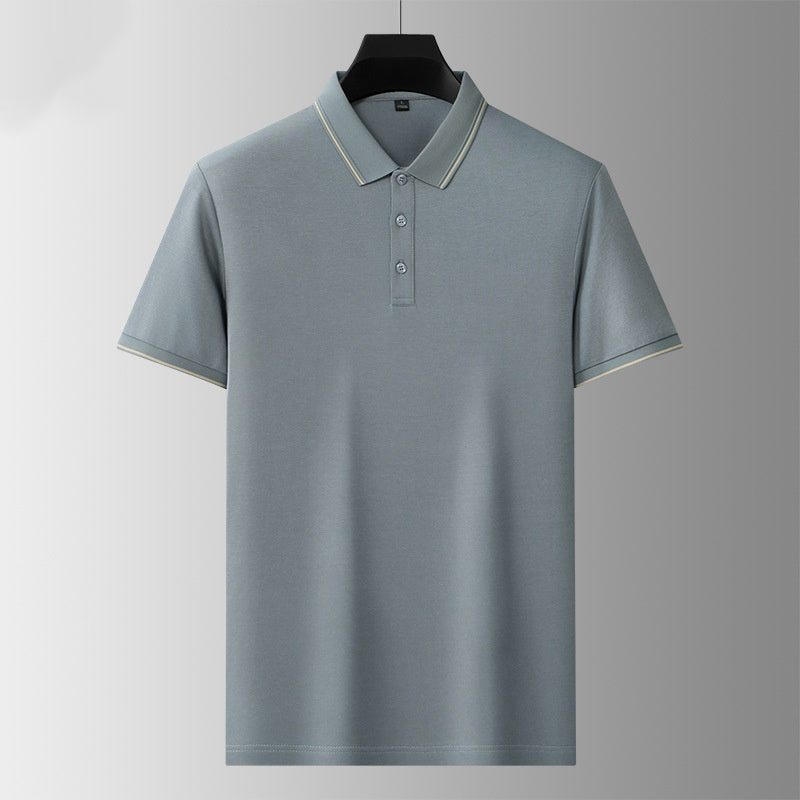 Men's Moisture-Wicking Casual Short-Sleeve Polo Shirt