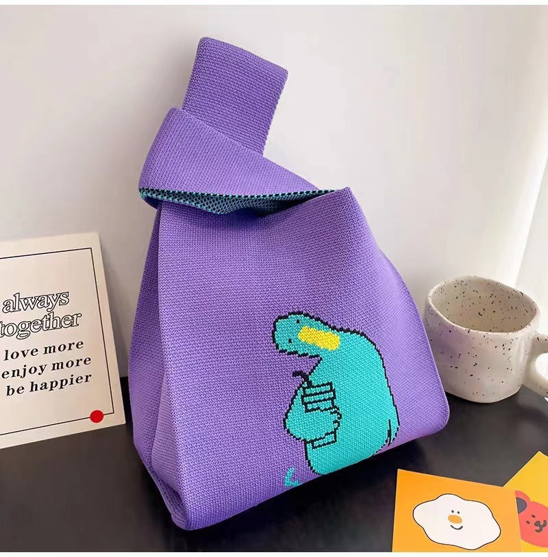 Women's Knitted Bag All-match Casual Handbag