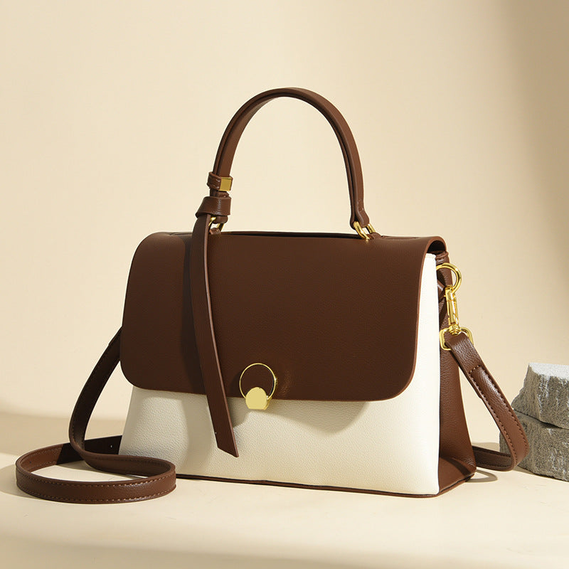 This Year's Popular Niche Texture Color Matching Handbag