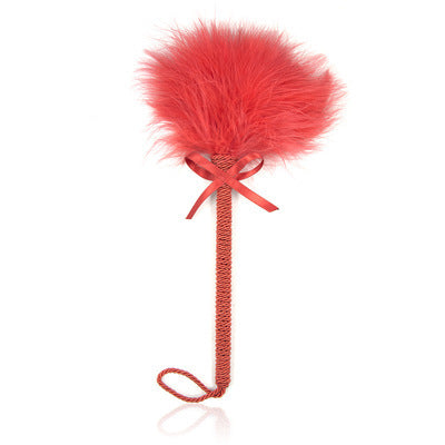 Artificial Feather Funny Cat Stick Bow Rack