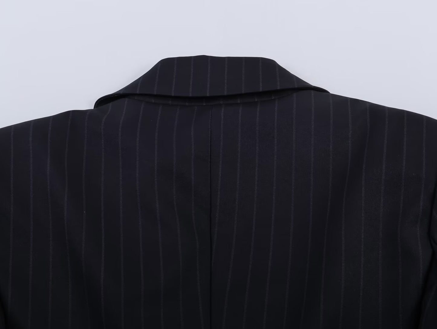 European And American-style Slim-striped Casual Suit