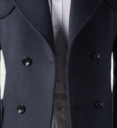 Slim Wool Coat Super Long British Business Casual Handsome Coat