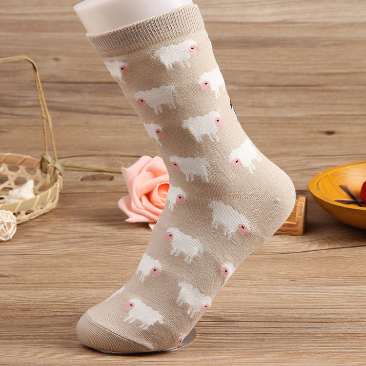 Popular Personality Korean Cotton Socks