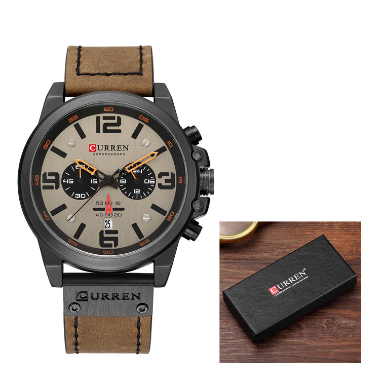 Business Quartz Watch Japanese Movement