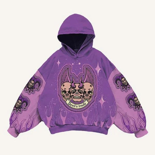Mode Afslappet Trykt Polyester Sweater