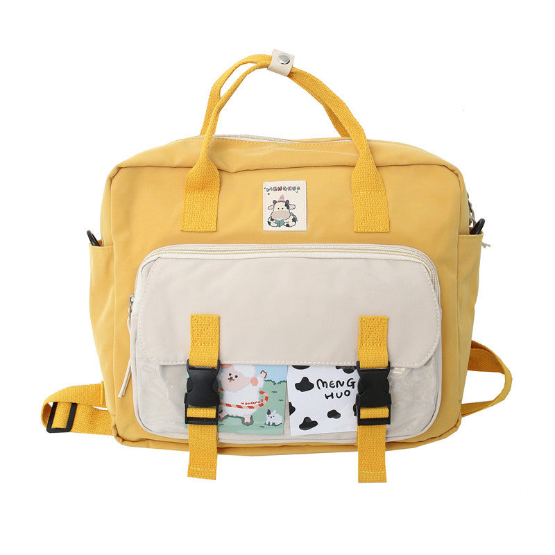 Junior High School Students' Multipurpose Single Shoulder Backpack