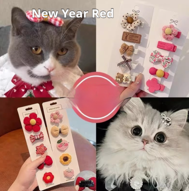 Pet Hair Clips Dog Baby Poodle Hair Accessories Cat