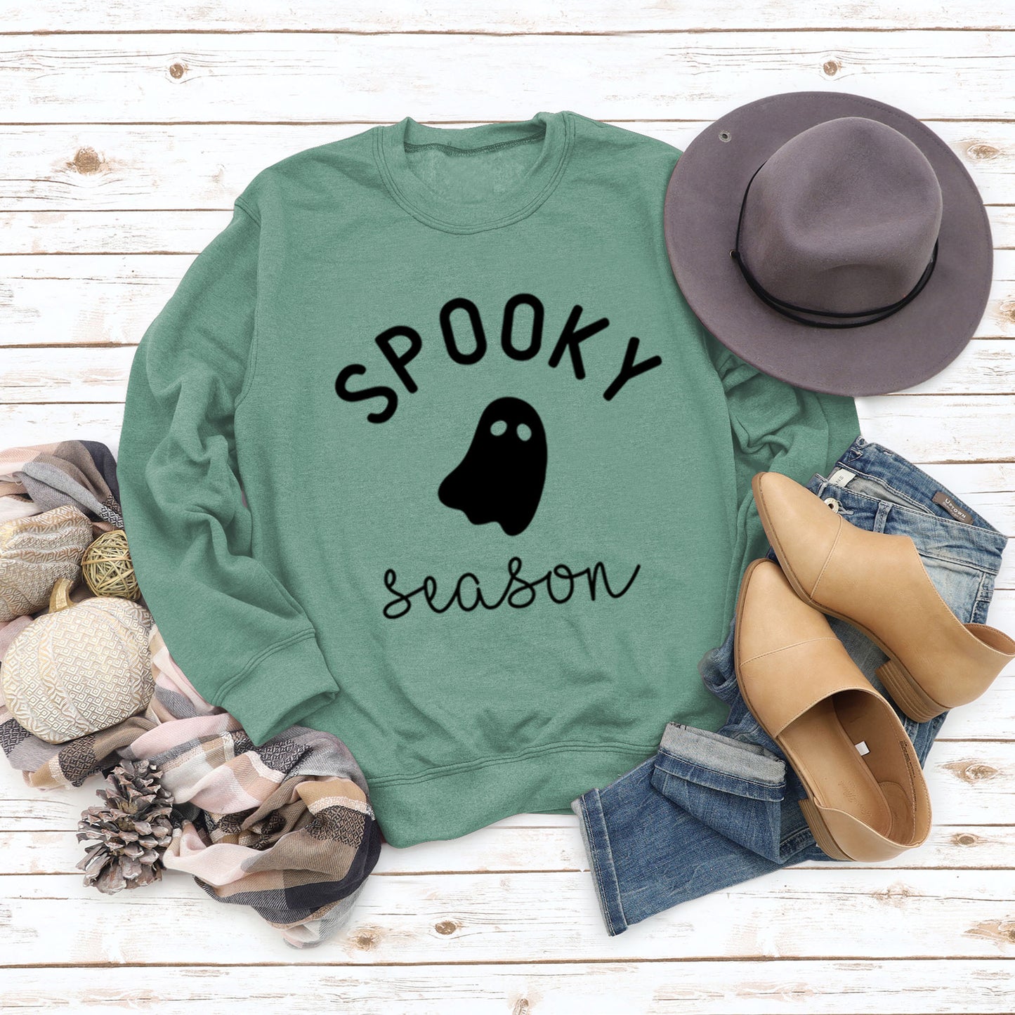 Loose Letters Autumn And Winter Round Neck Sweater Ladies