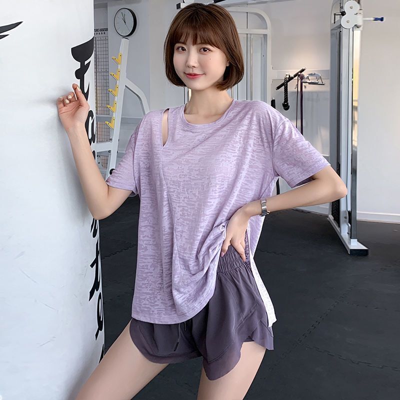 Women's Fitness Quick-drying Short-sleeved Shirt