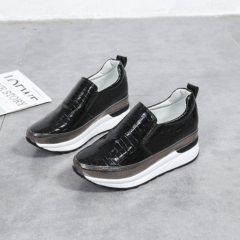 Loafers Women 40 Platform Lazy Shoes