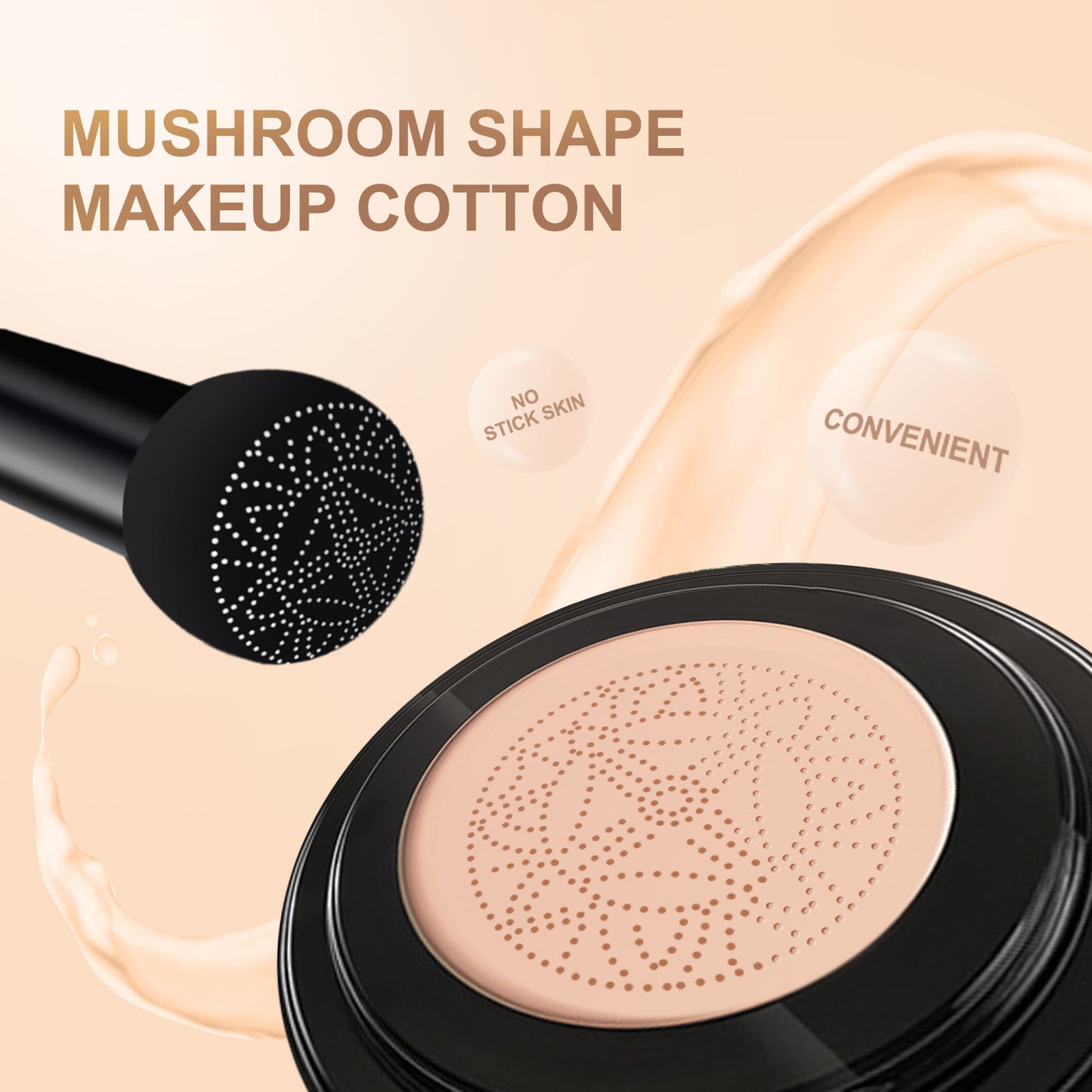 Mushroom-shaped Haircut Air Cushion Moisturizing Long-lasting Foundation