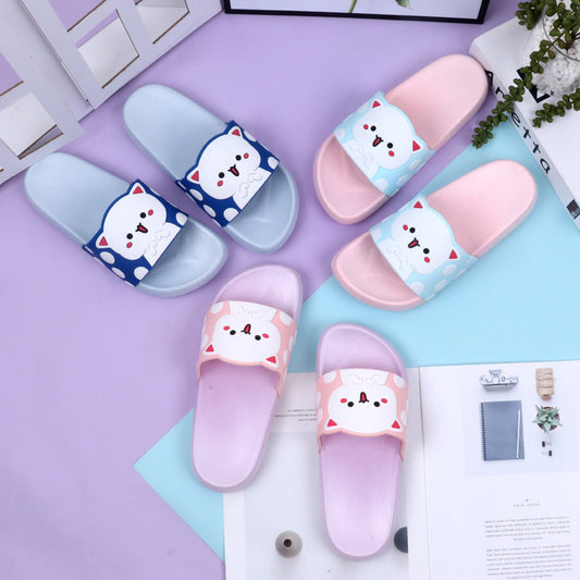 Cat student slippers