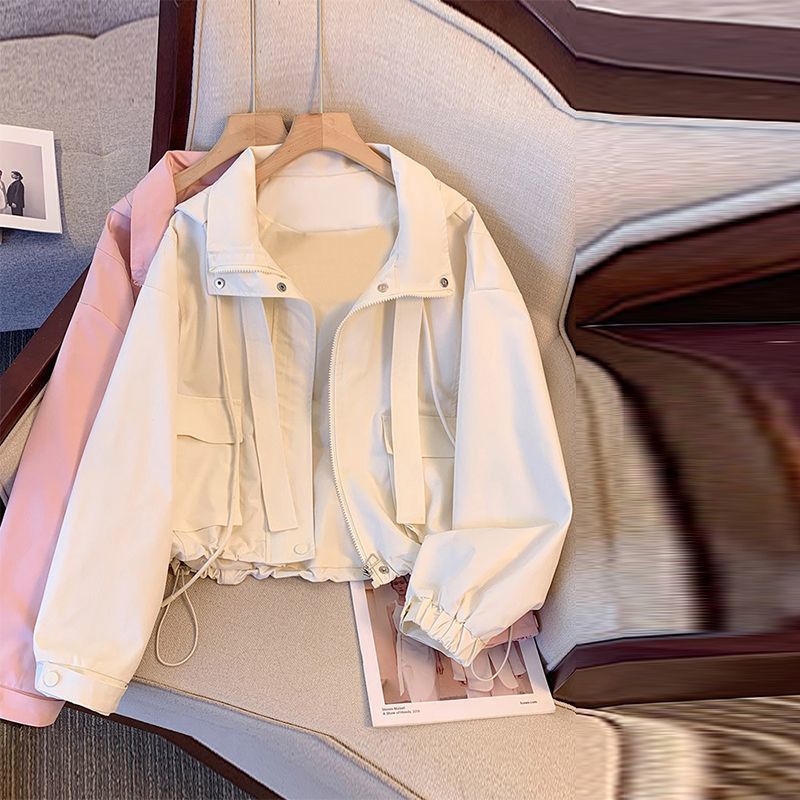 Loose Leisure Short Hooded Coat For Women
