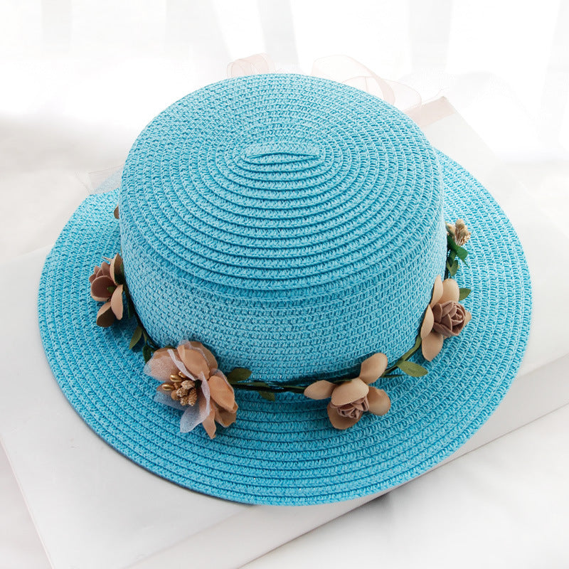 Women's Sun Garland Beach Outdoor Top Hat Sun Protection