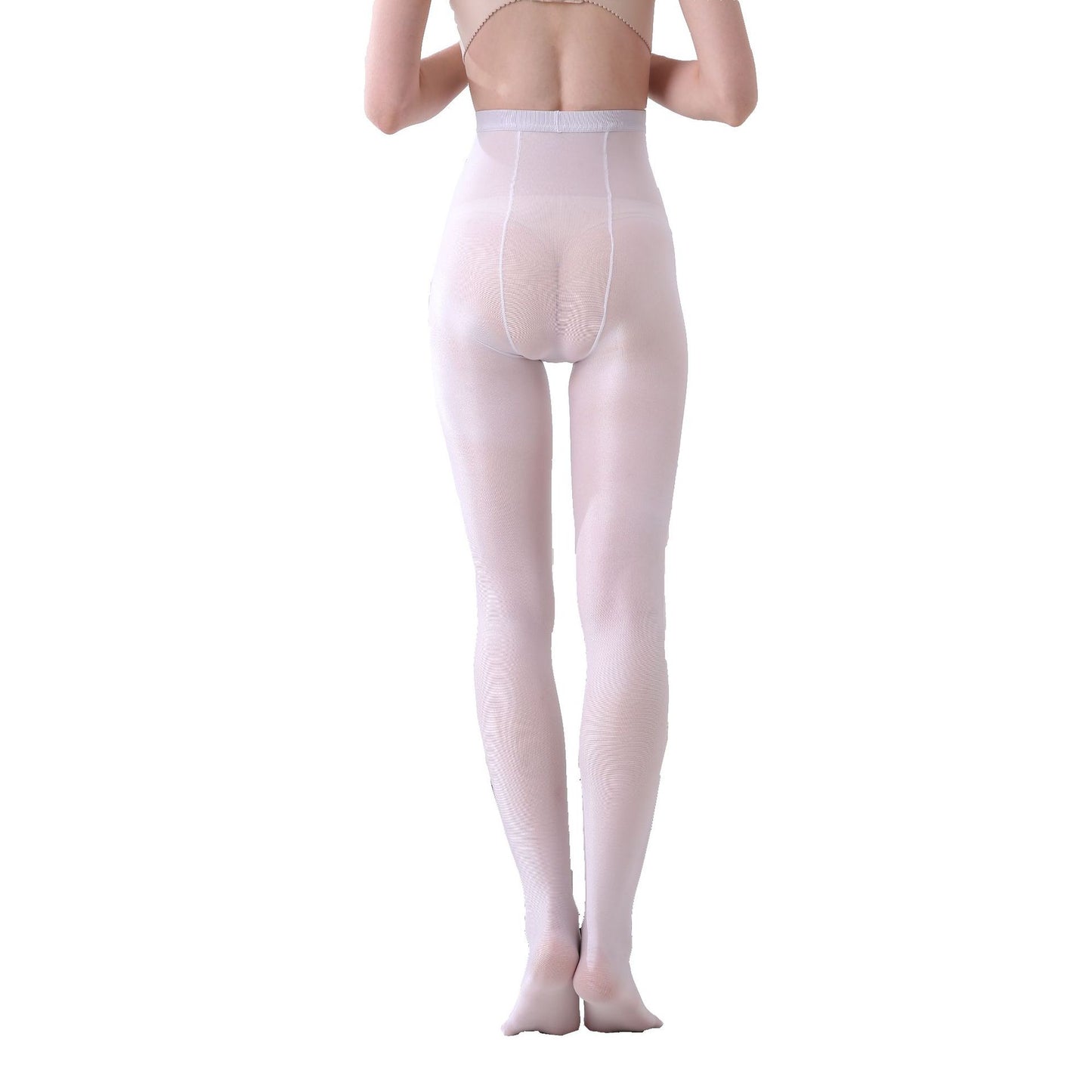 Women's Fashion Solid Color Oily Pantyhose