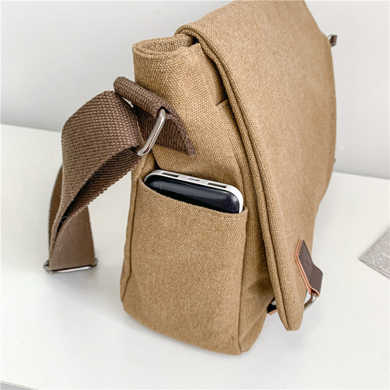 Fashion Personality College Style Canvas Male