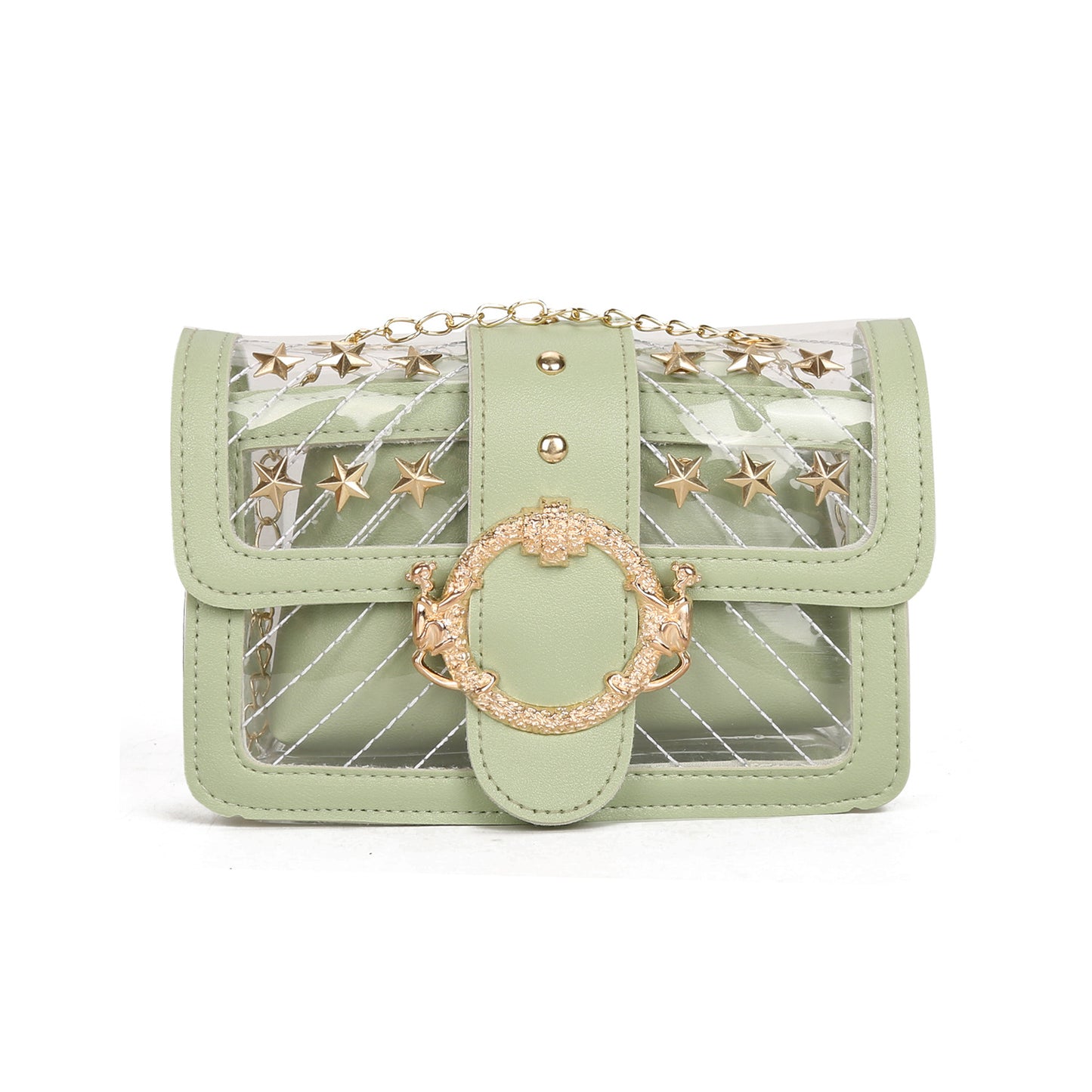 Wild transparent small bag