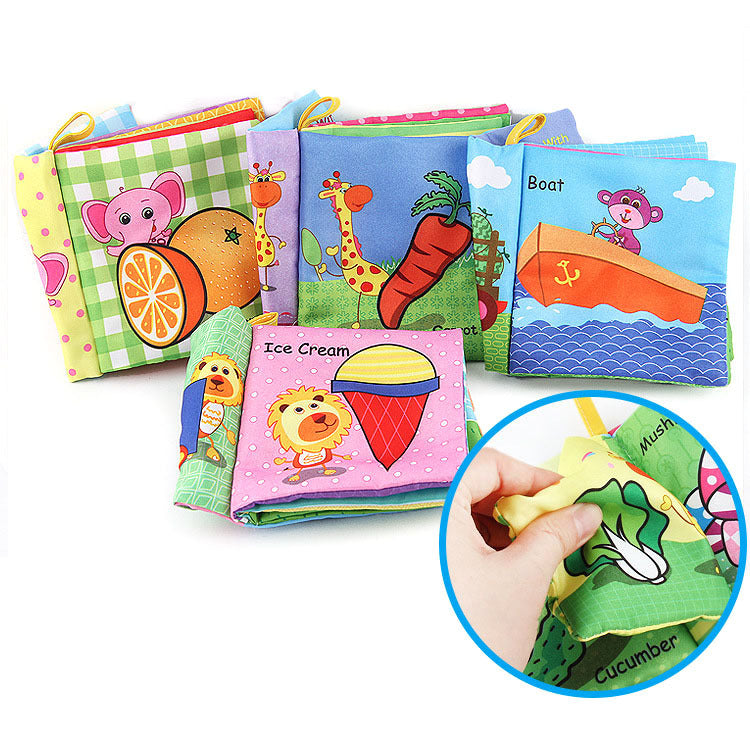 Tear not rotten baby cloth book