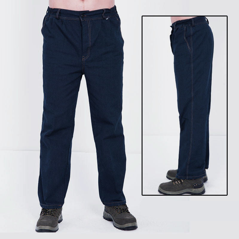 Denim Overalls Suit Wear Resistant Thickening