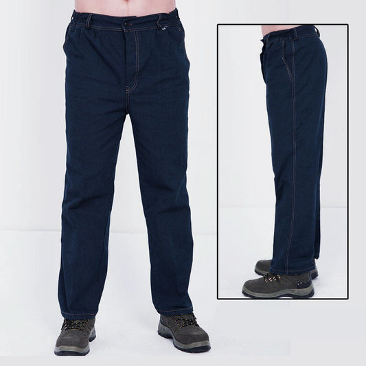 Denim Overalls Suit Wear Resistant Thickening