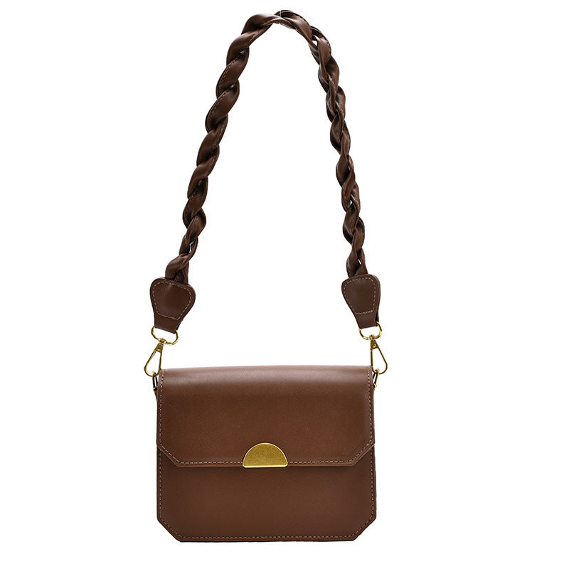 Autumn and winter new trendy fashion retro all-match small square bag