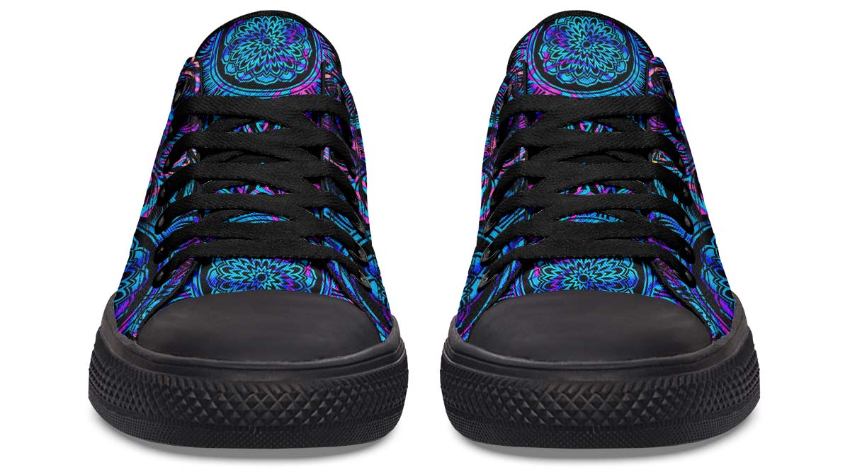 Fashion Print Couple Low-Top Canvas Shoes