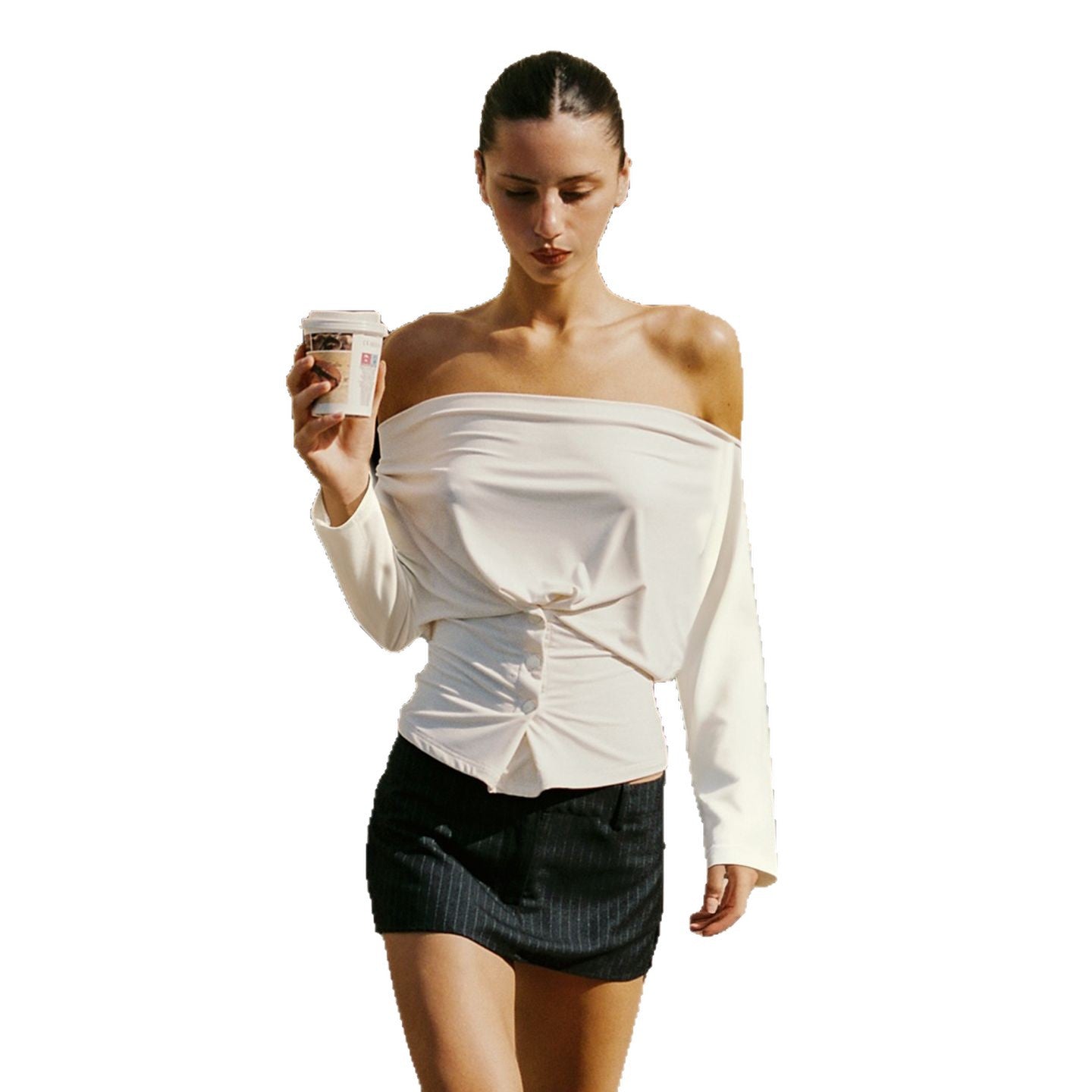 Stylish And Minimalist Long Sleeve Top For Women