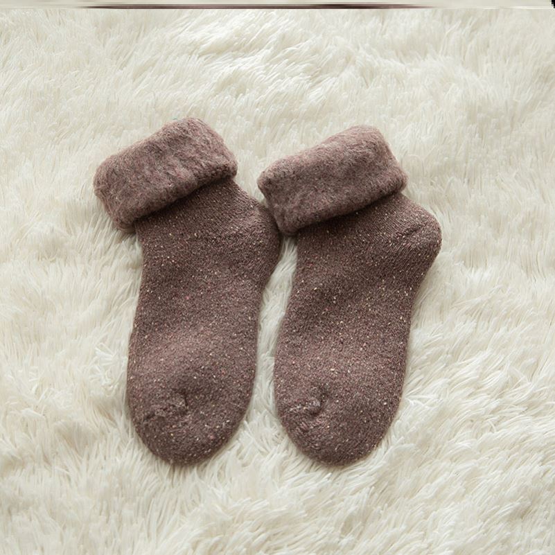 Cashmere sne-sokker til mænd i retro-stil til ældre og midaldrende
