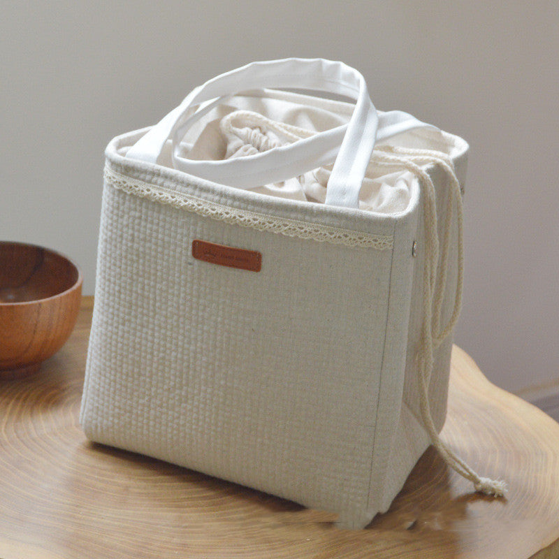 Cotton And Linen Thickened Aluminum Foil Insulation Bag