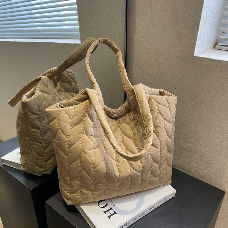 Women's Minimalist Oxford Bringer Shoulder Bag