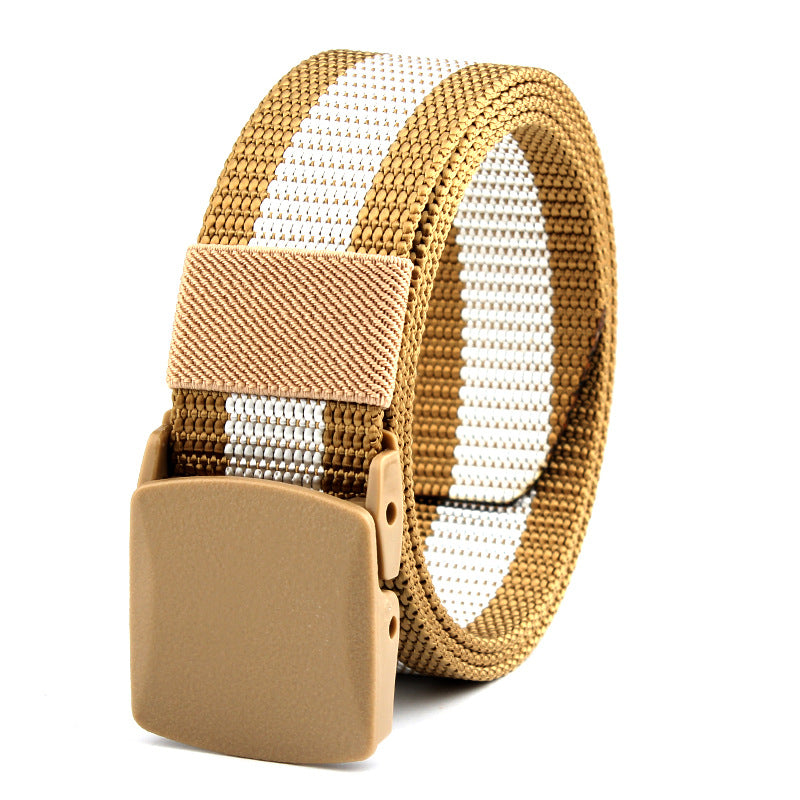 Metal-free Hypoallergenic Belt Nylon Canvas