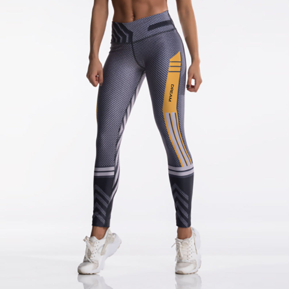 Dame Leggings Digitale Print Bukser Strækbukser