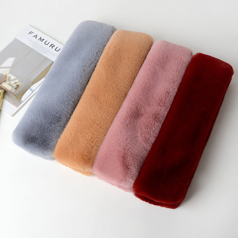 Thick warm scarf