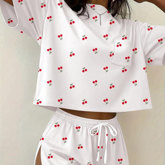 Short Casual And Cool Womens Loungewear Set