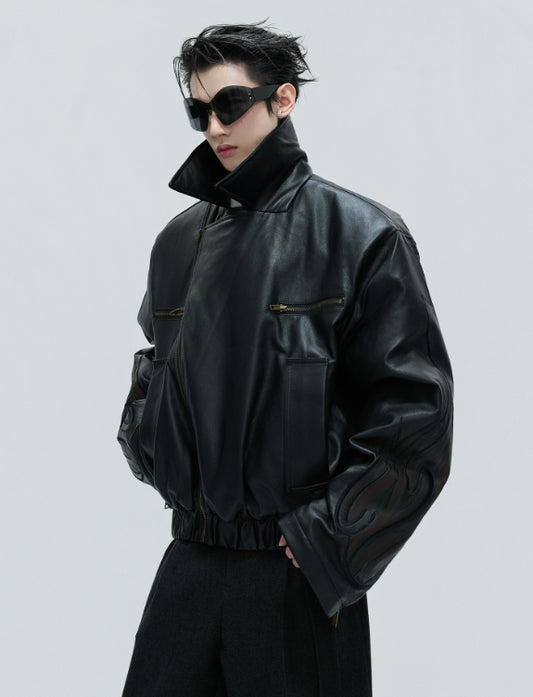 Heavy Detachable Fur Collar Thickened Cotton Padded Coat