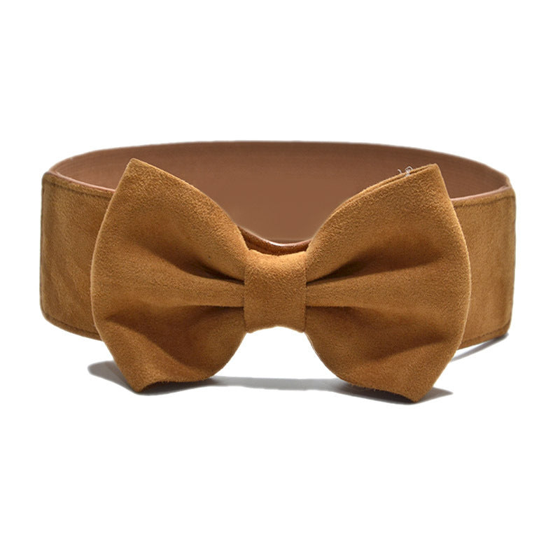 Women's elastic wide belt