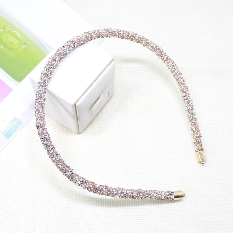 Fine flash diamond hairband with diamond