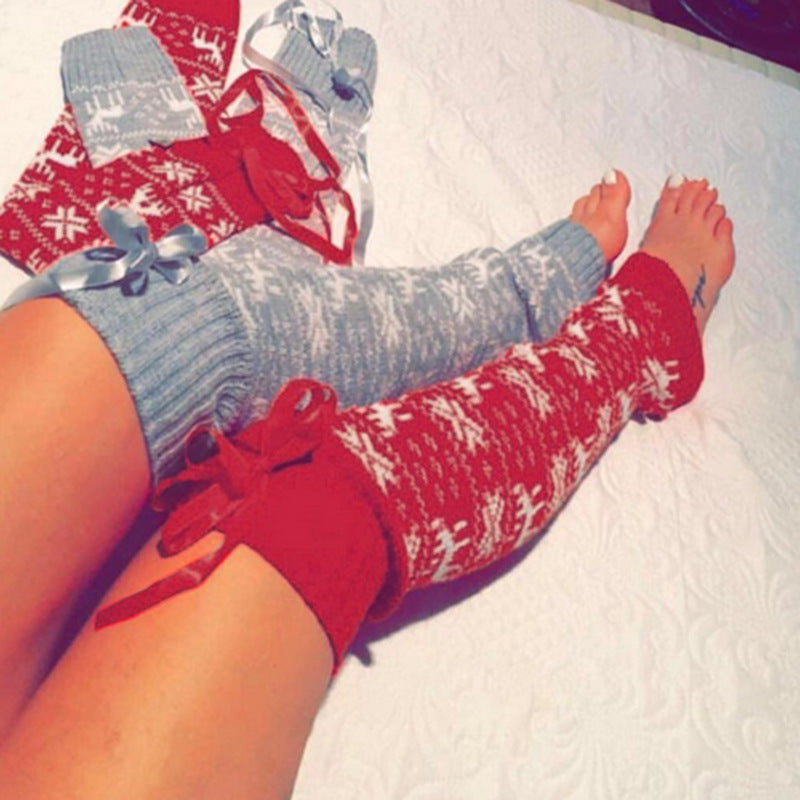 Christmas Elk Socks